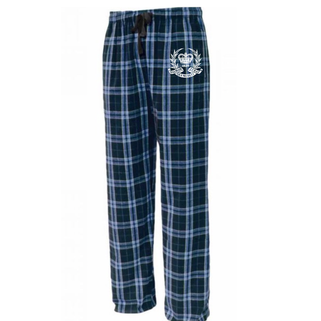 Flannel PJ Pants Carolina Blue